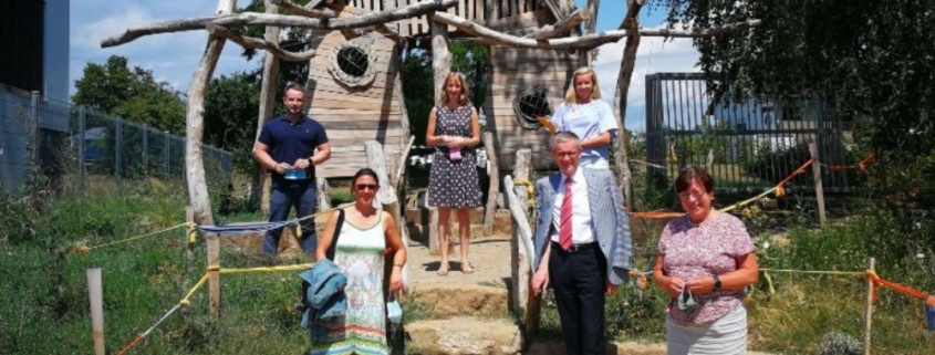 Besuch der Landtagsabgeordneten Isabell Huber an der Ludwig-Frohnhäuser-Schule in Bad Wimpfen